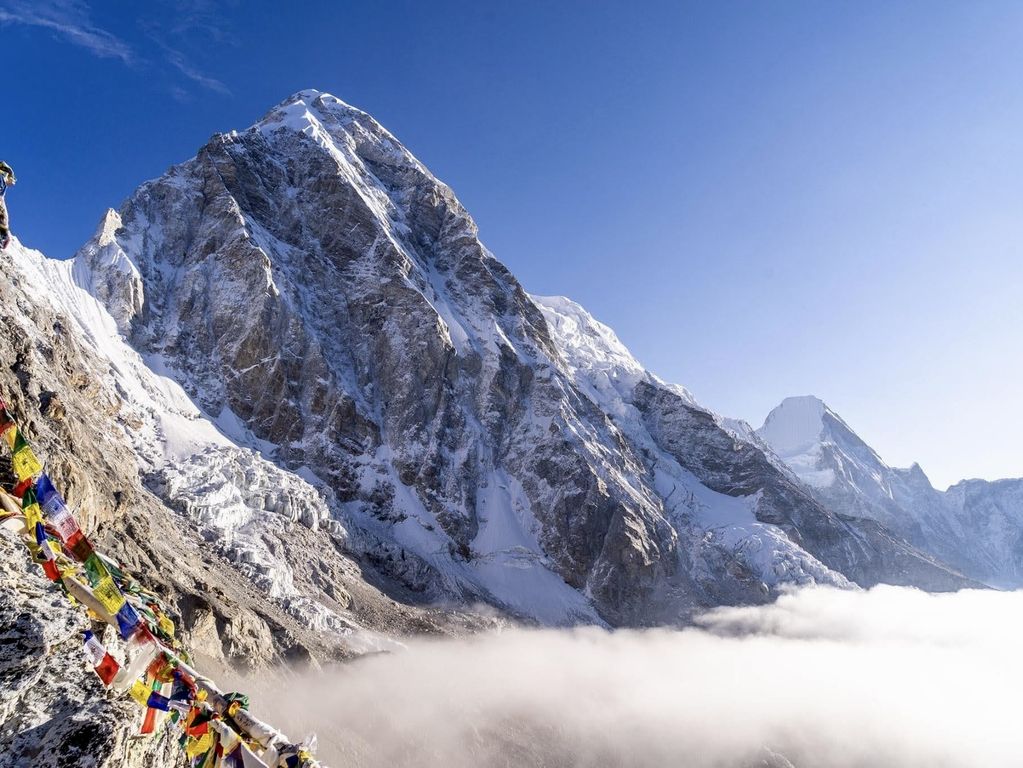 Uitzicht op Mount Everest